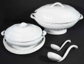 (5) WHITE IRONSTONE CHINA SERV