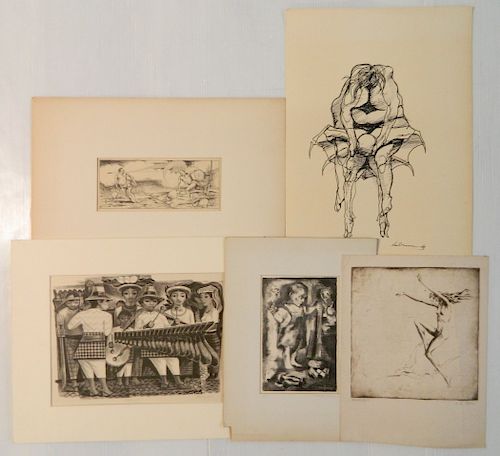5 WORKS ON PAPER5 Works on paper-