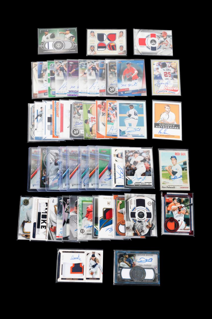 50 AUTOGRAPHED & JERSEY CUT