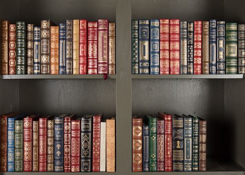 50 FRANKLIN LIBRARY LEATHER BOUND
