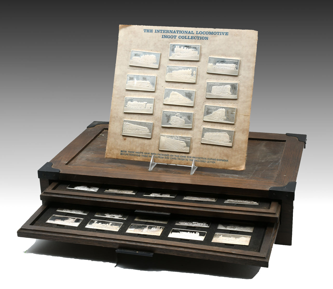 50 PC. FRANKLIN MINT STERLING