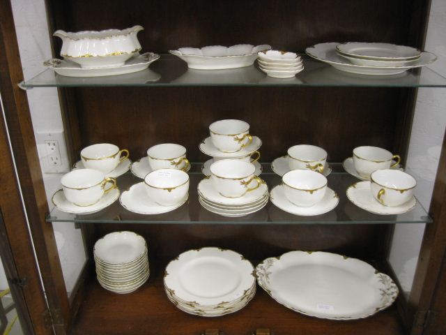 50 pcs. Haviland Limoges China gold