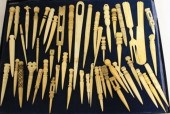 50 WHALE BONE FIDS AND RELATED