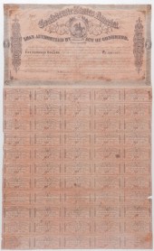 $500 SHEET OF CONFEDERATE FIFT