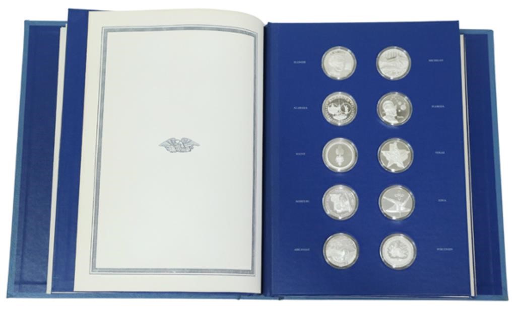 50)FRANKLIN MINT STATE STERLING