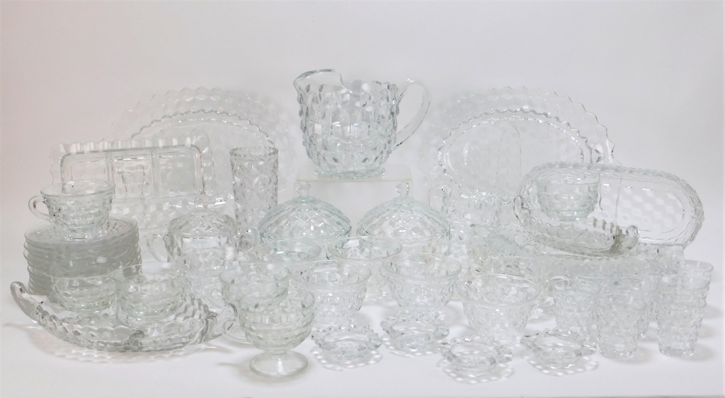 50PC FOSTORIA AMERICAN ASSORTED