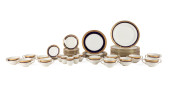 50PC GOLD ENCRUSTED COBALT BLU