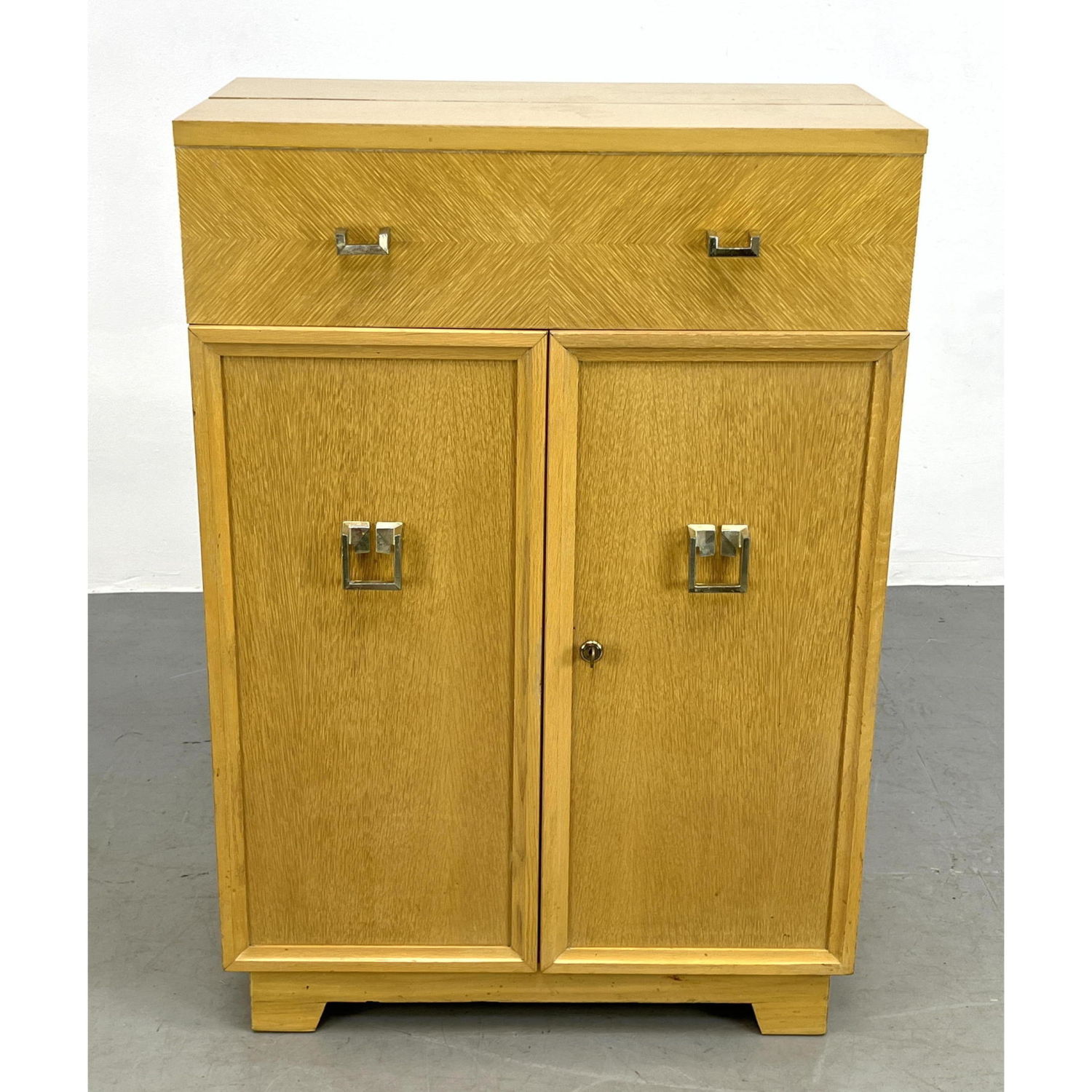 50s Modern Bar Server Cabinet.
