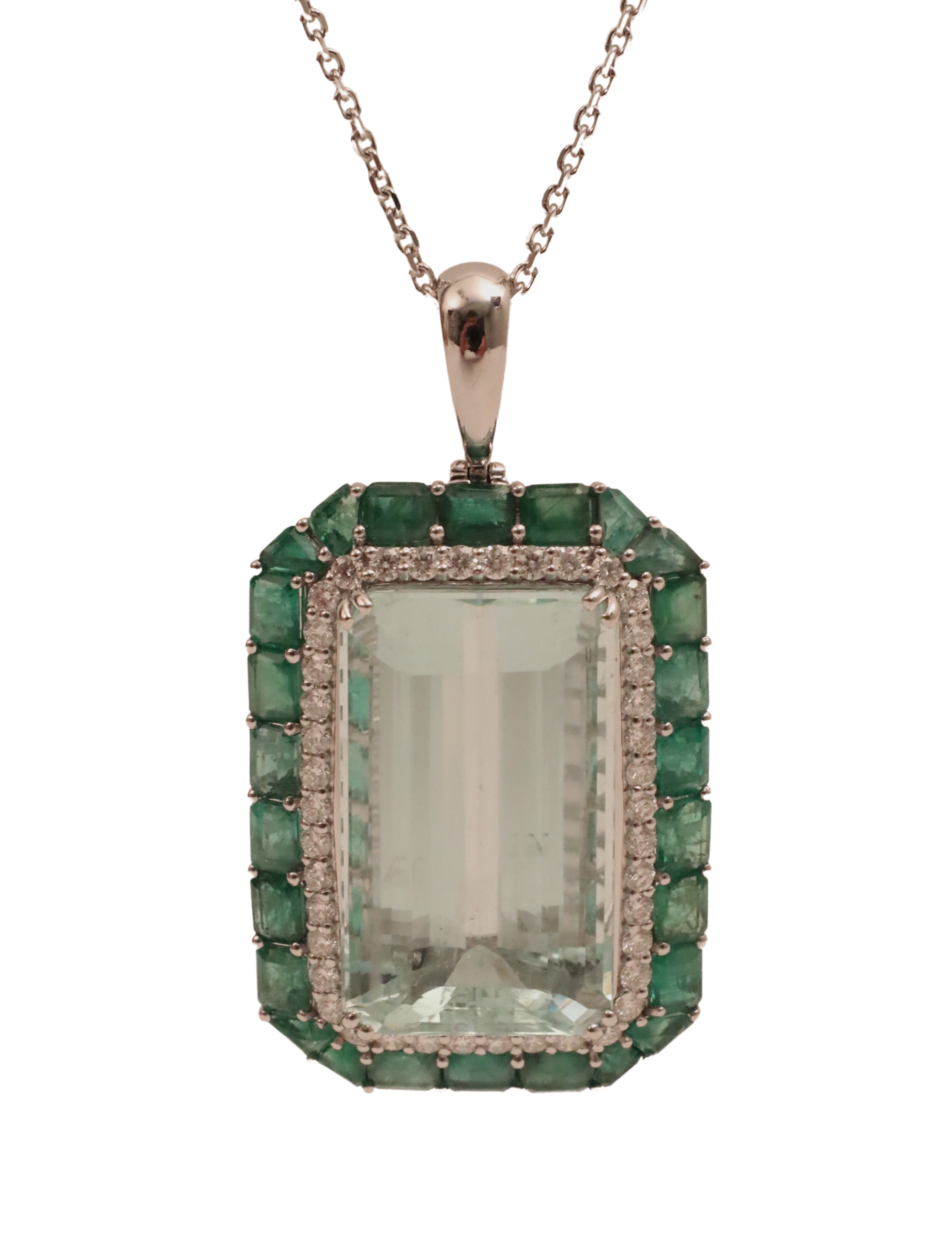 51 CARAT AQUAMARINE, EMERALD &