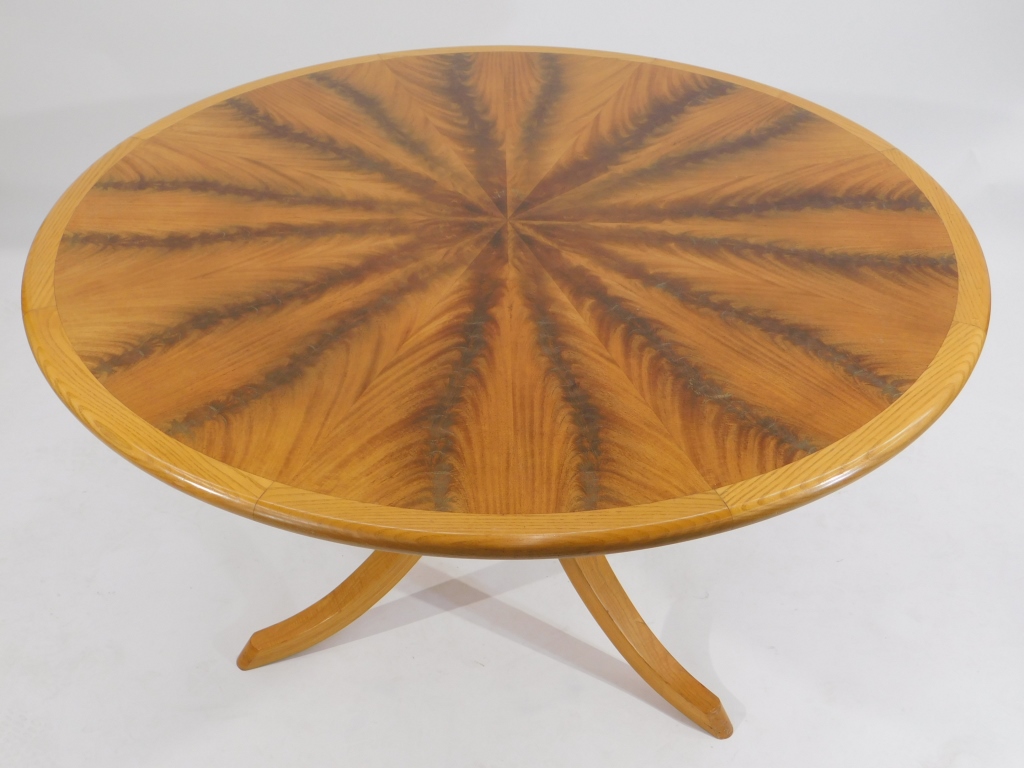51" FLAME MAHOGANY WOOD INLAY