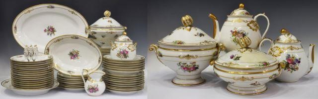 51) OLD PARIS PARCEL GILT PORCELAIN