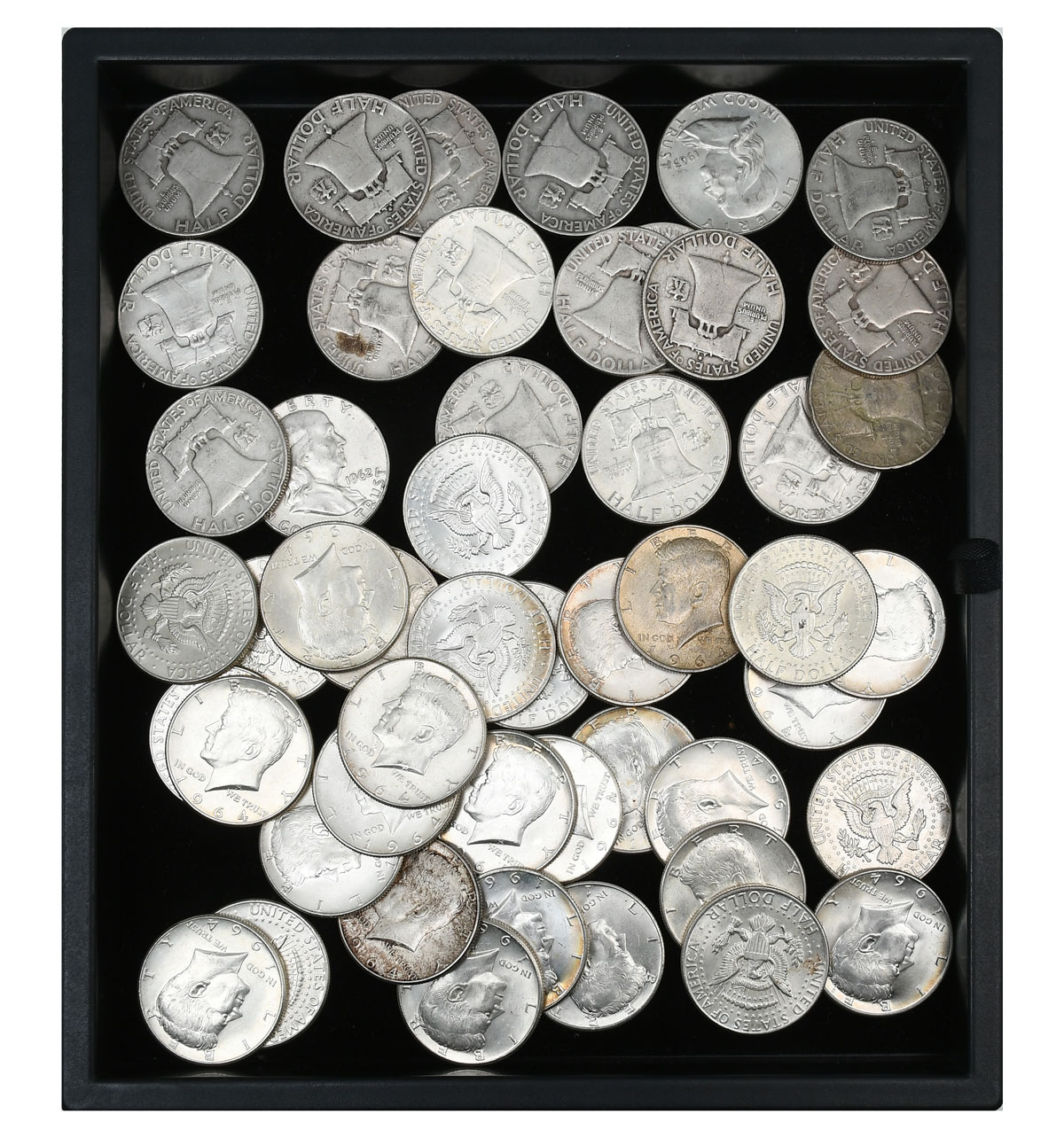 51 PC. KENNEDY & FRANKLIN SILVER
