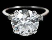 5.15CT. PLATINUM DIAMOND RINGc