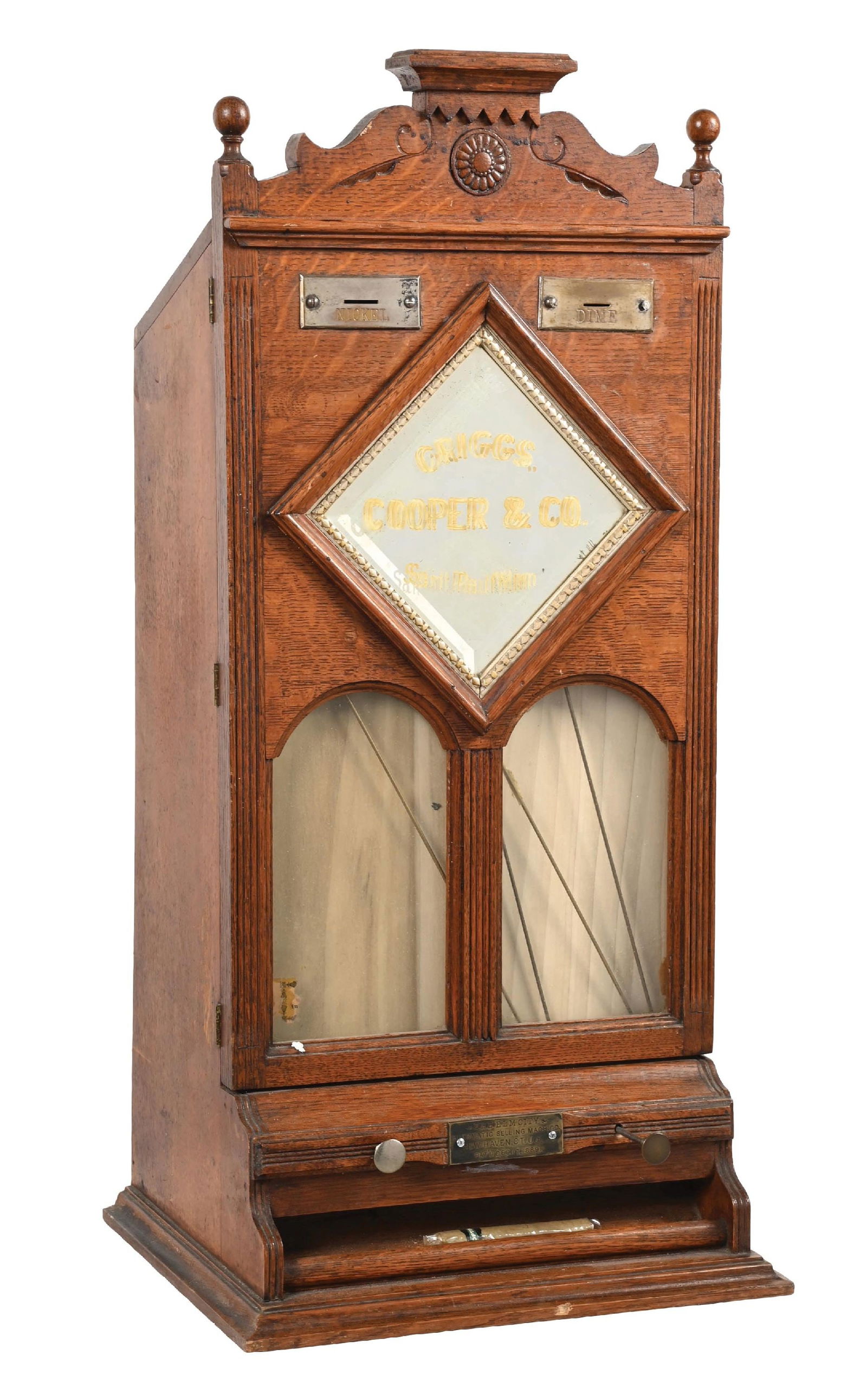5&#162; "ELM CITY" CIGAR VENDING