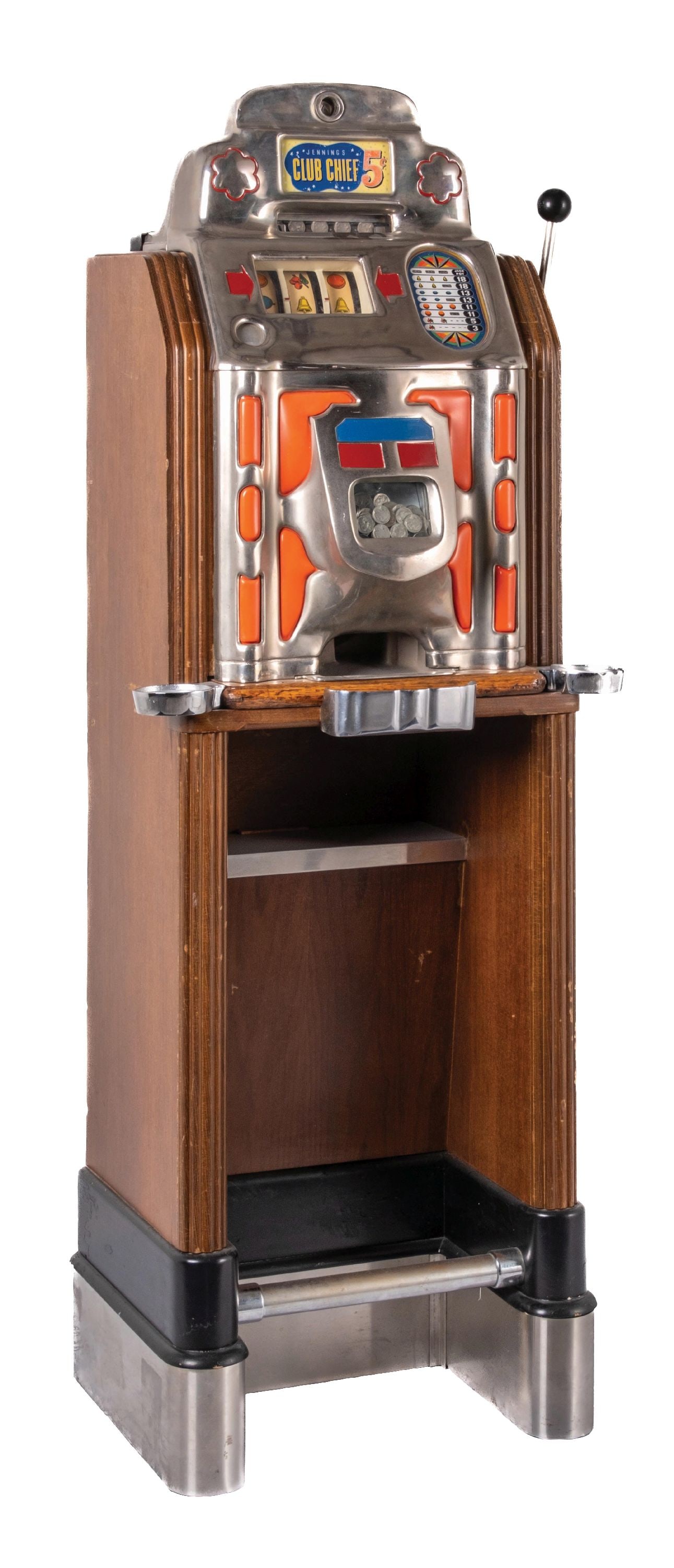 5&#162; JENNINGS CLUB CHIEF CONSOLE