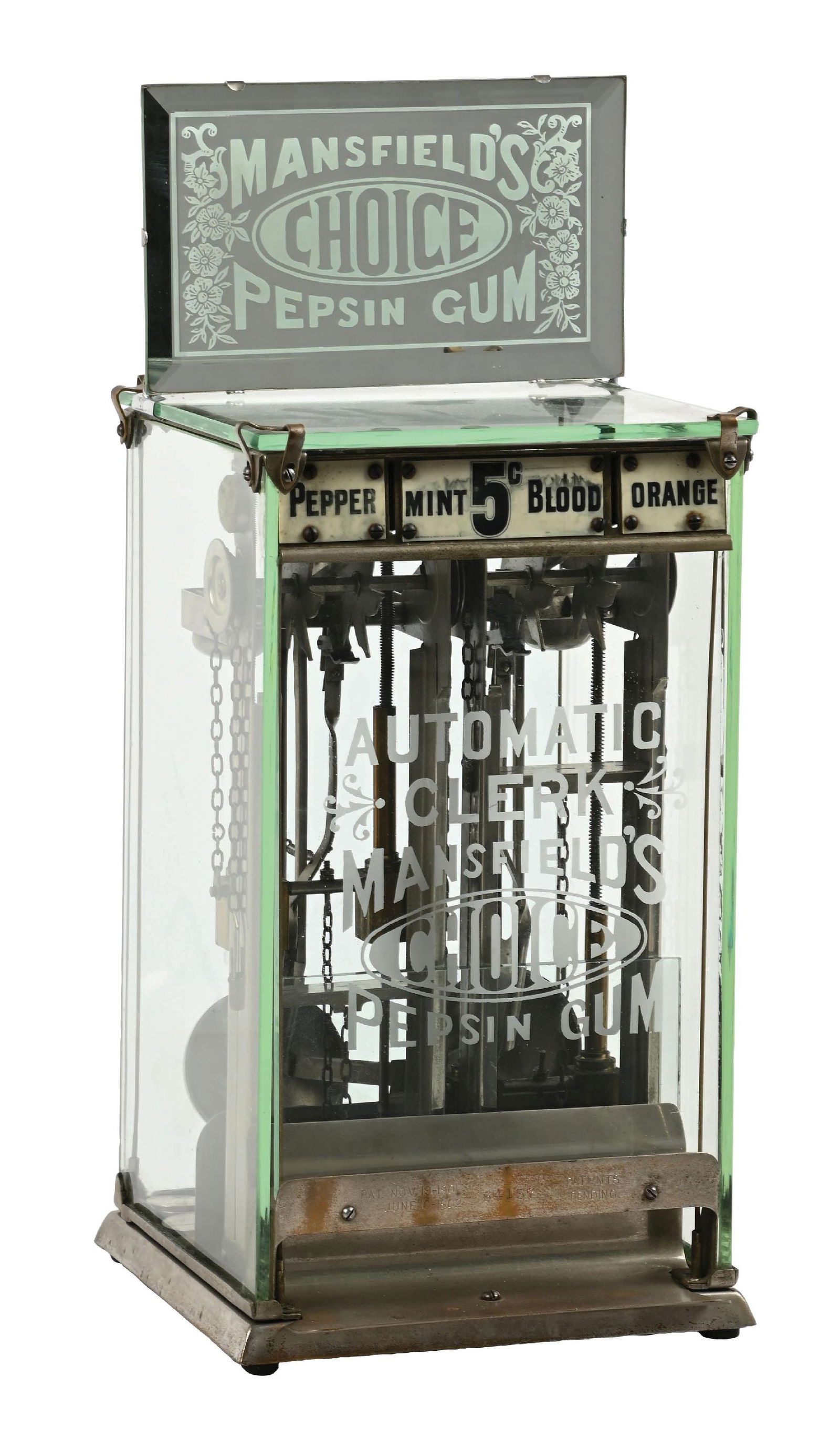 5&#162; MANSFIELD AUTOMATIC CLERK