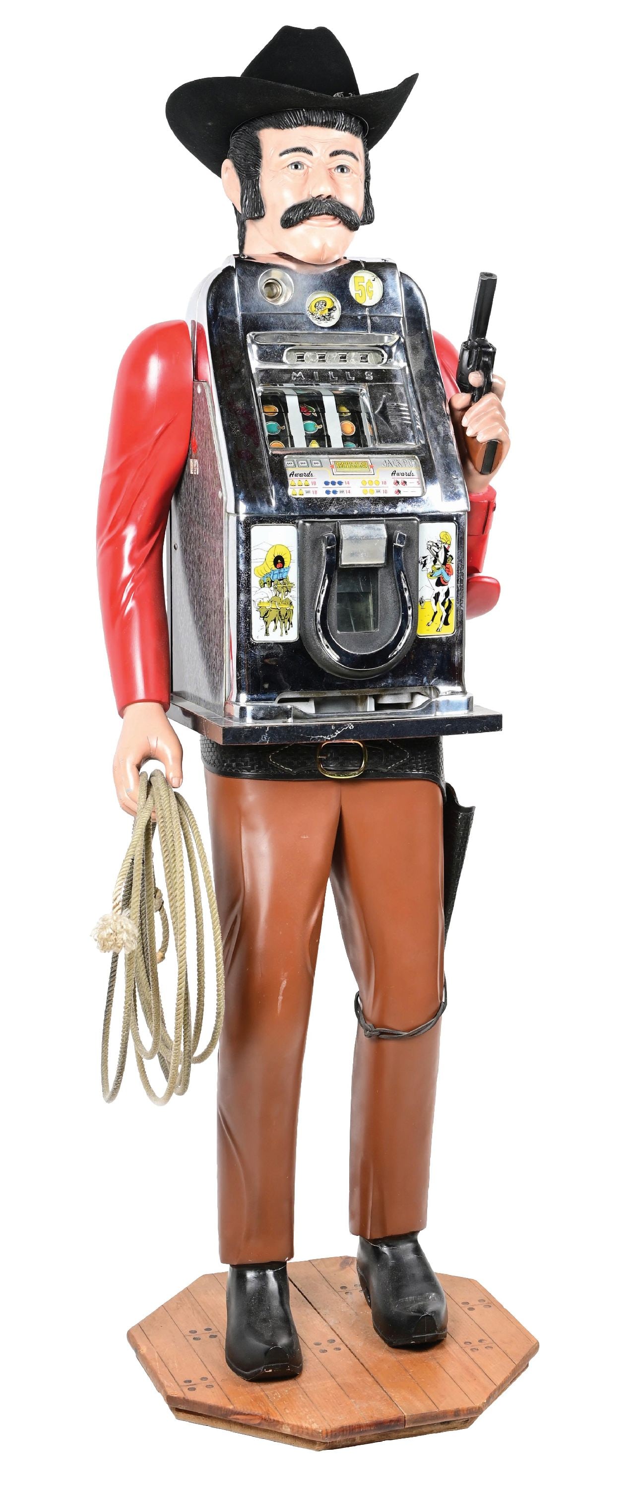 5&#162; MILLS HIGH TOP SLOT MACHINE