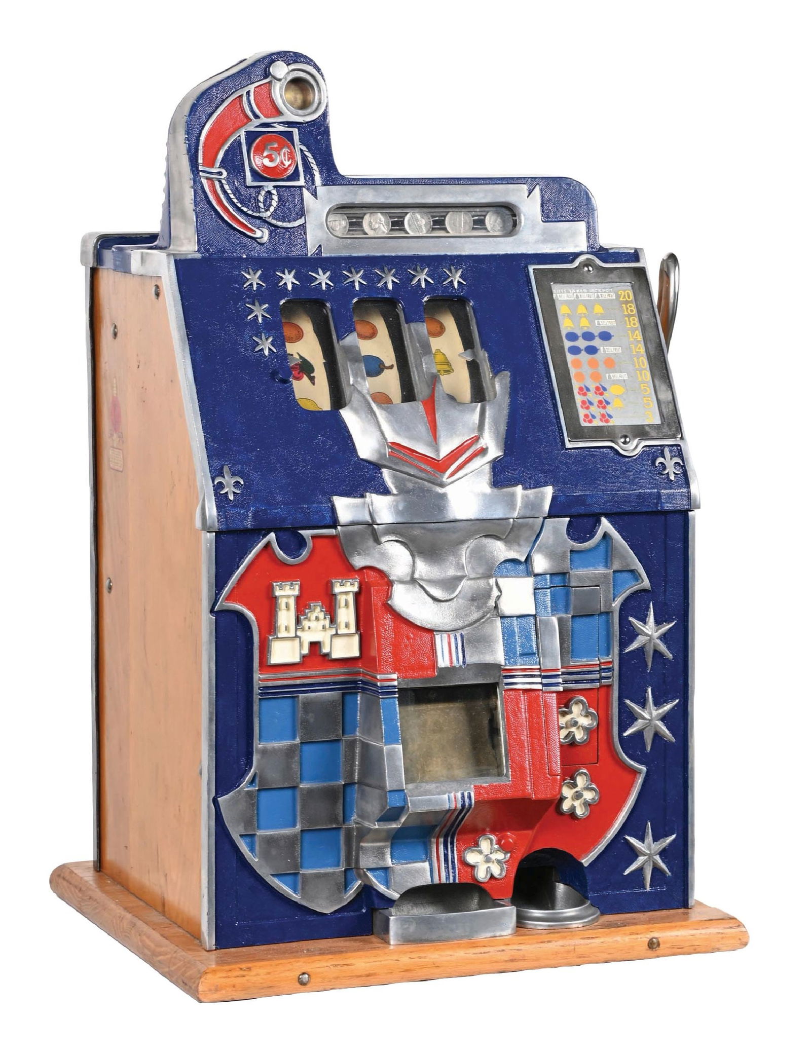 5&#162; MILLS NOVELTY CO. CASTLE