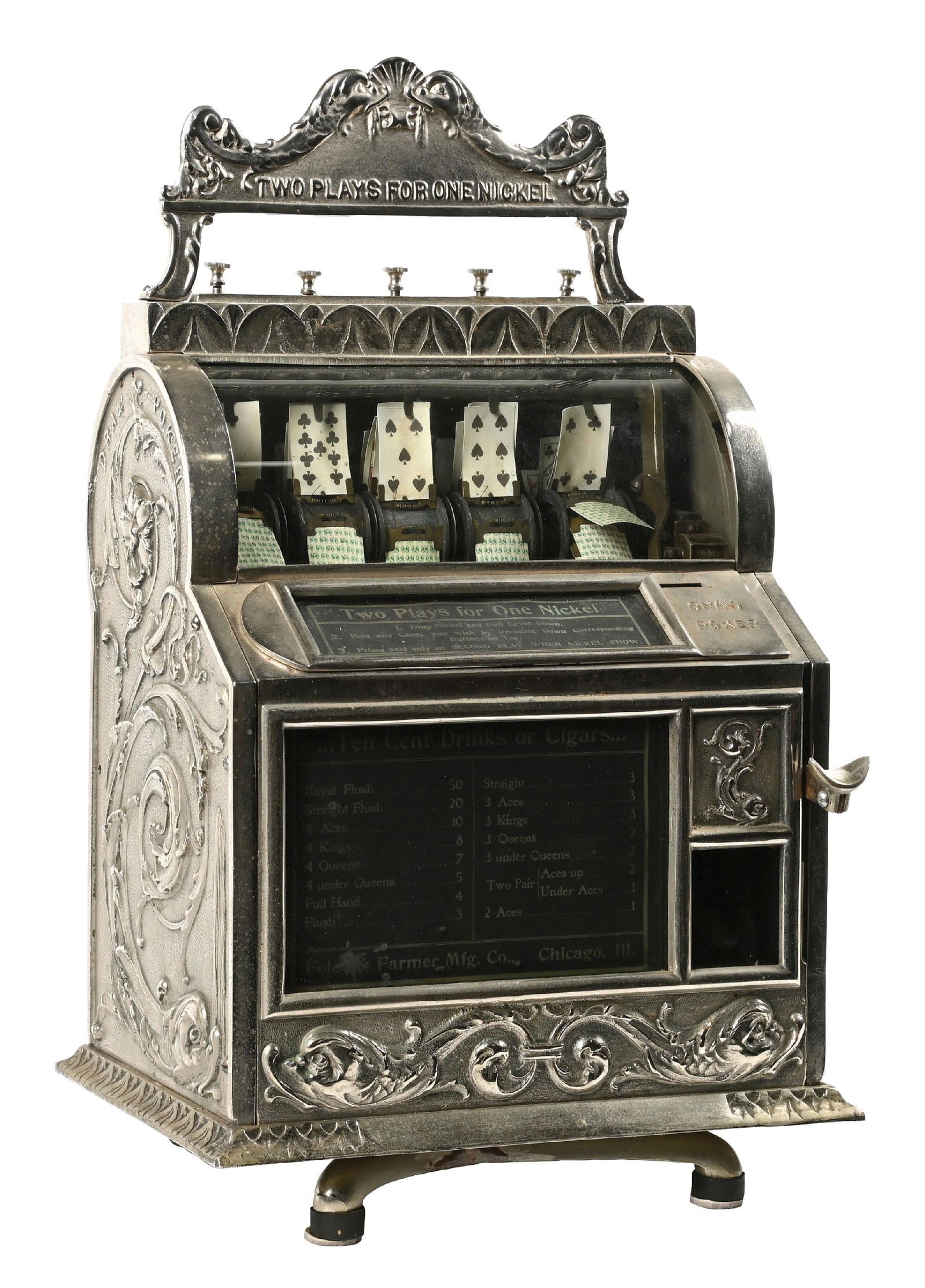 5&#162; MILLS NOVELTY CO. DRAW