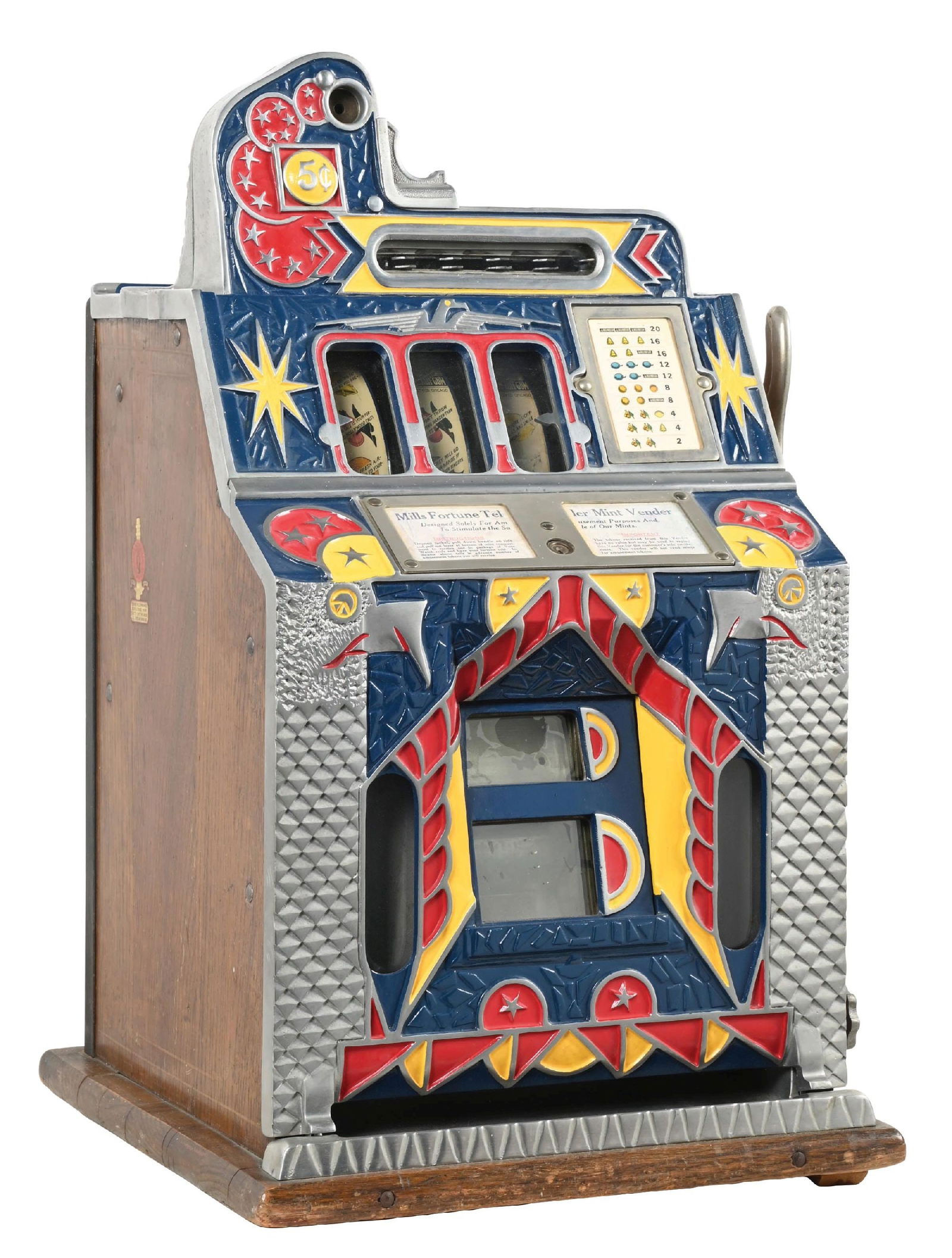 5&#162; MILLS NOVELTY CO. SILENT