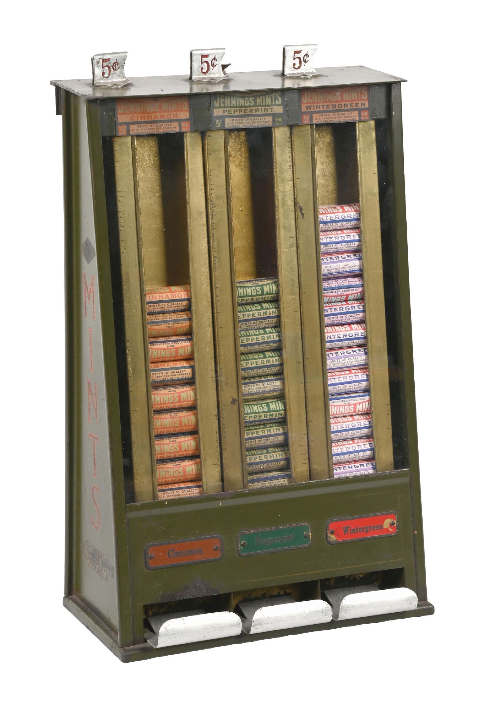 5&#162; O.D. JENNING'S MINT VENDING