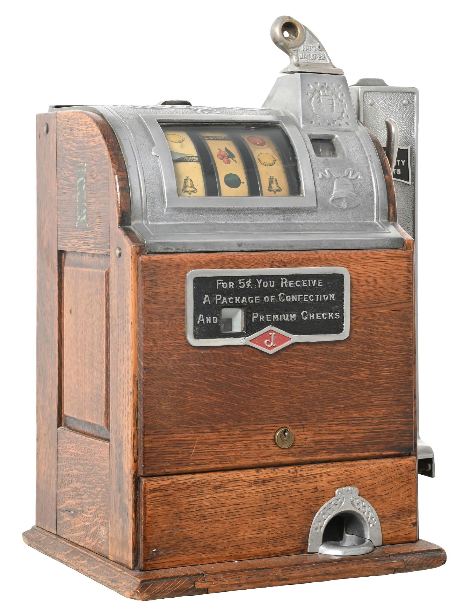 5&#162; O.D. JENNINGS WOOD FRONT