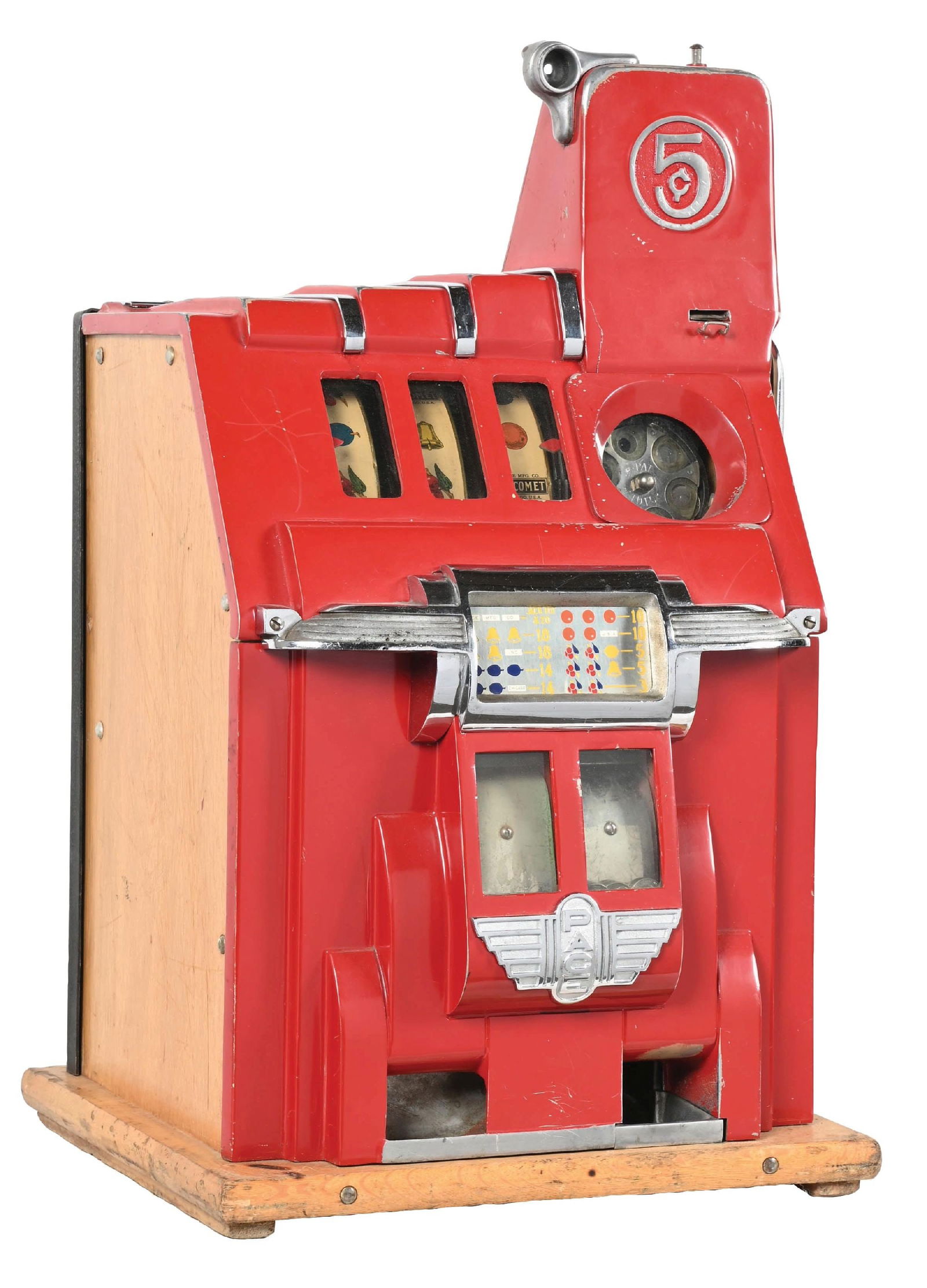 5&#162; PACE MFG. CO. DELUXE