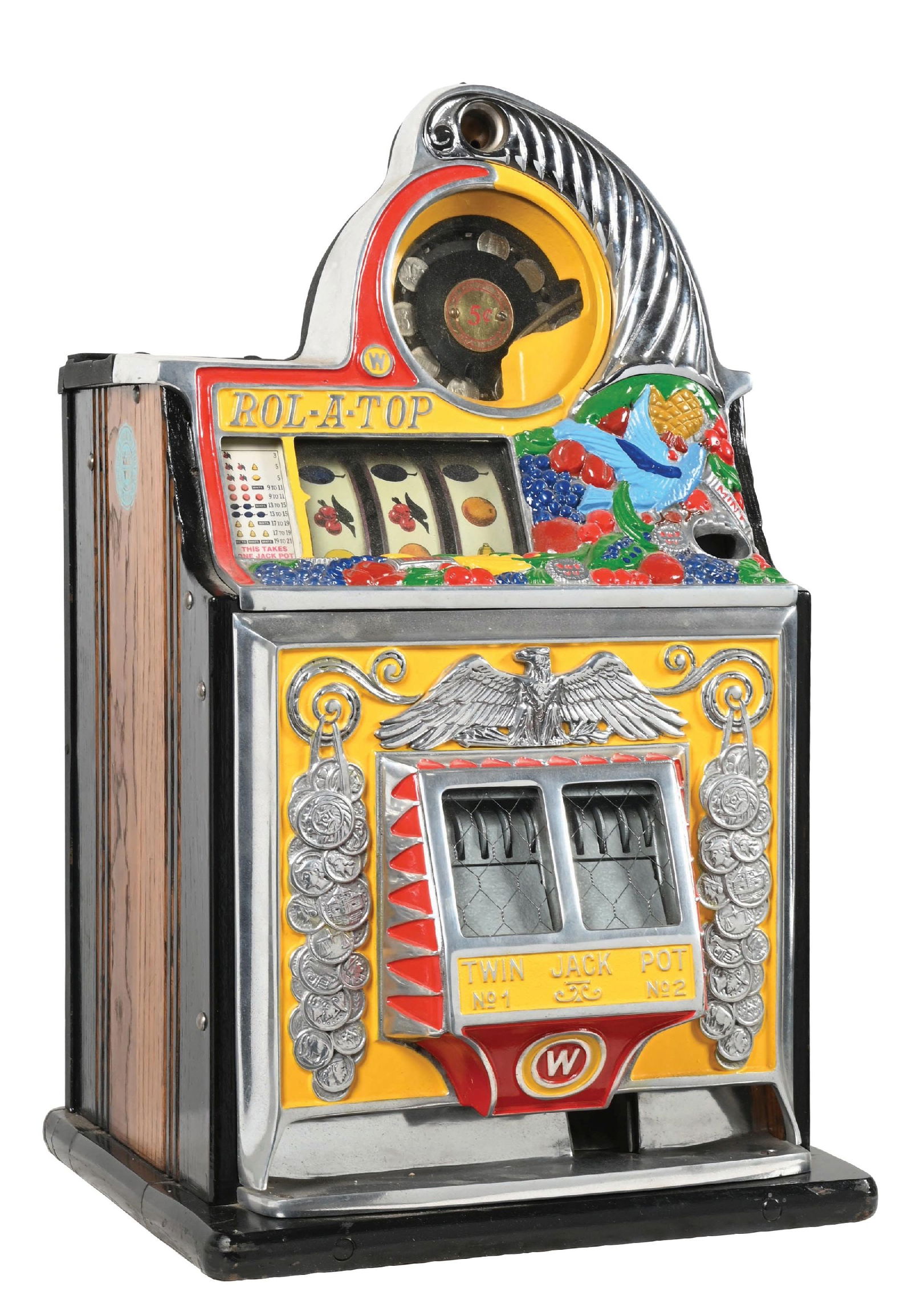 5&#162; WATLING ROL-A-TOP BIRD OF
