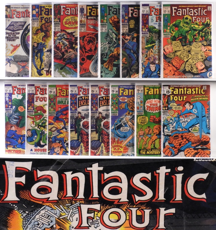 51PC MARVEL COMICS FANTASTIC FOUR
