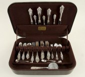 51PC WALLACE STERLING FLATWARE