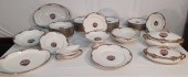 52 PC. FRENCH LIMOGES PARTIAL