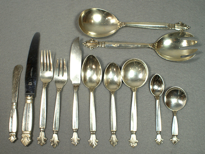 52 pcs Georg Jensen, Denmark