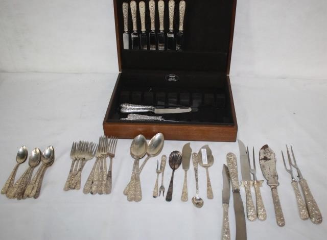 52-PIECE STERLING SILVER FLATWARE