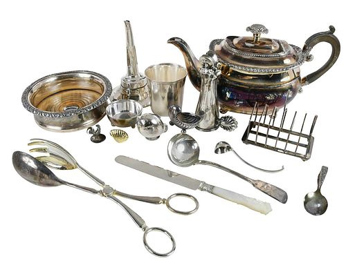 52 SILVER PLATE TABLE