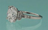 5.29 ct. Tiffany diamond ring,