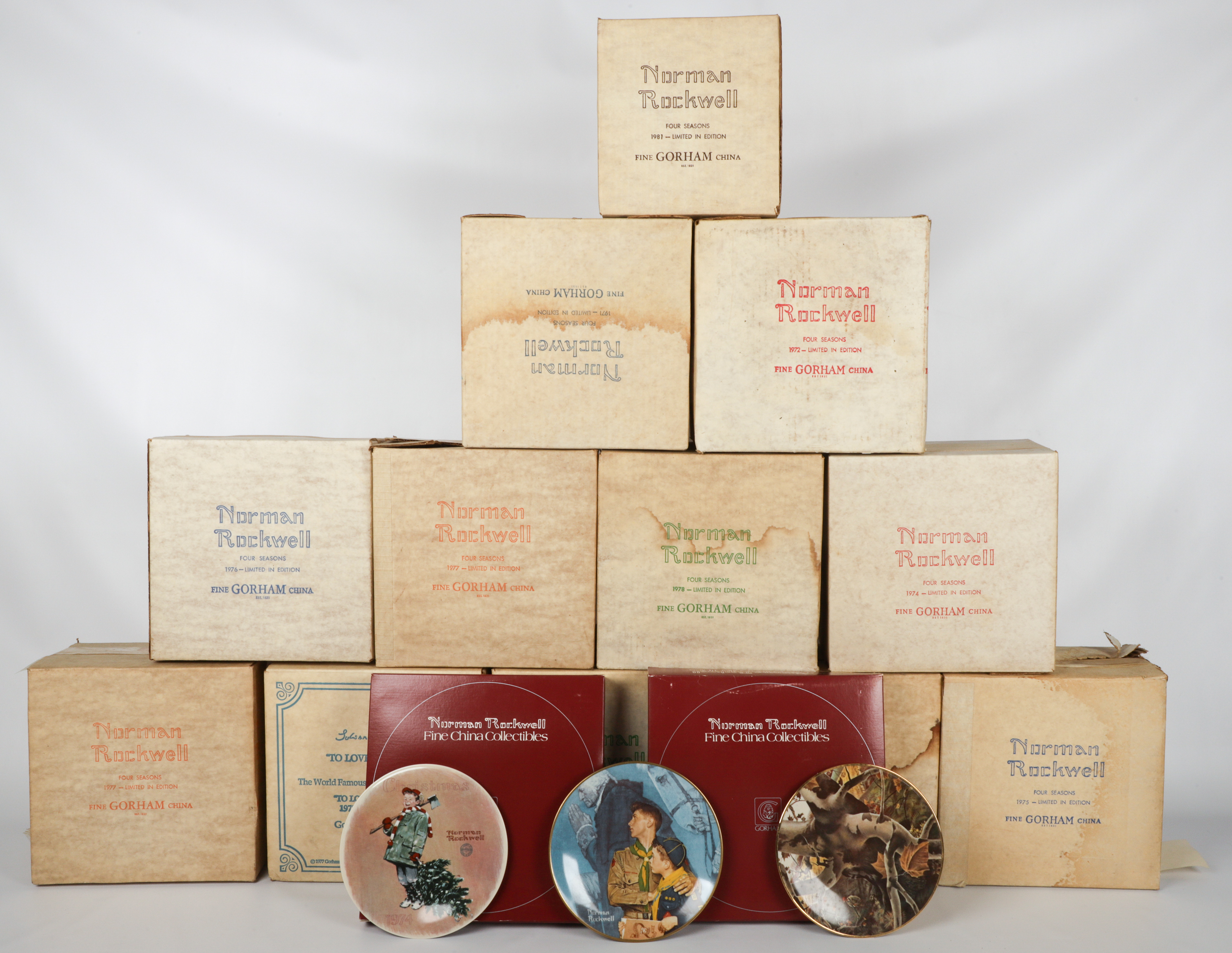 (53) Gorham porcelain collector