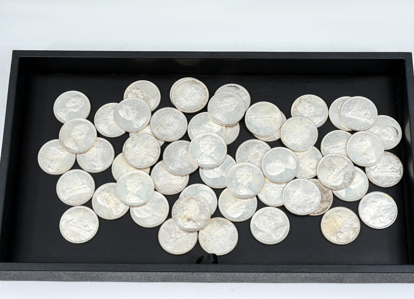53 PC. 1966 CANADIAN SILVER