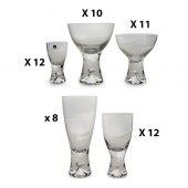 (53 PC) IITTALA GLASSWARE SET