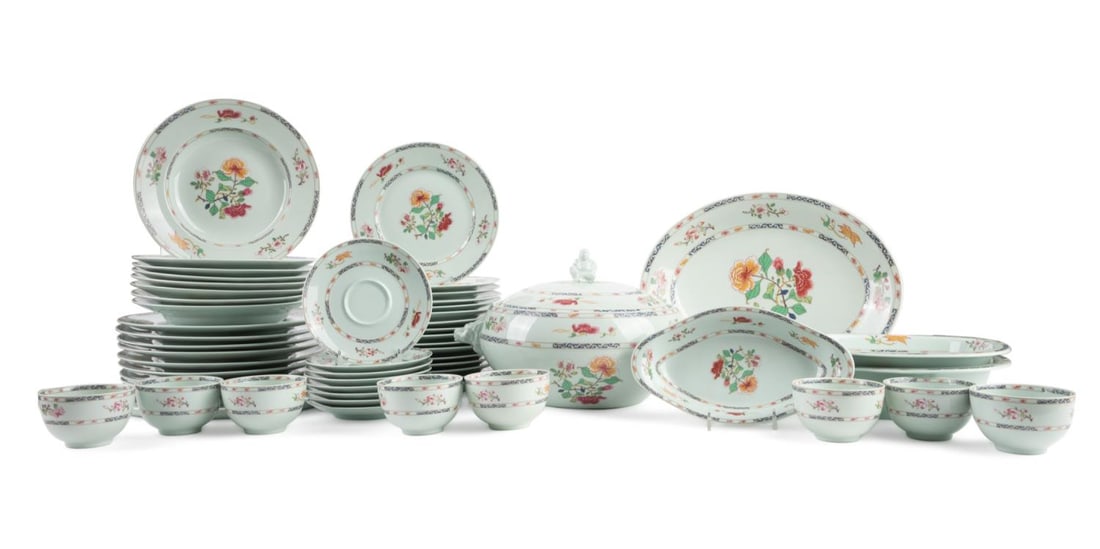 54PC RAYNAUD LIMOGES 'FORMOSE'