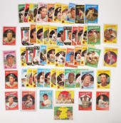 (55) 1959 TOPPS BASEBALL CARDS