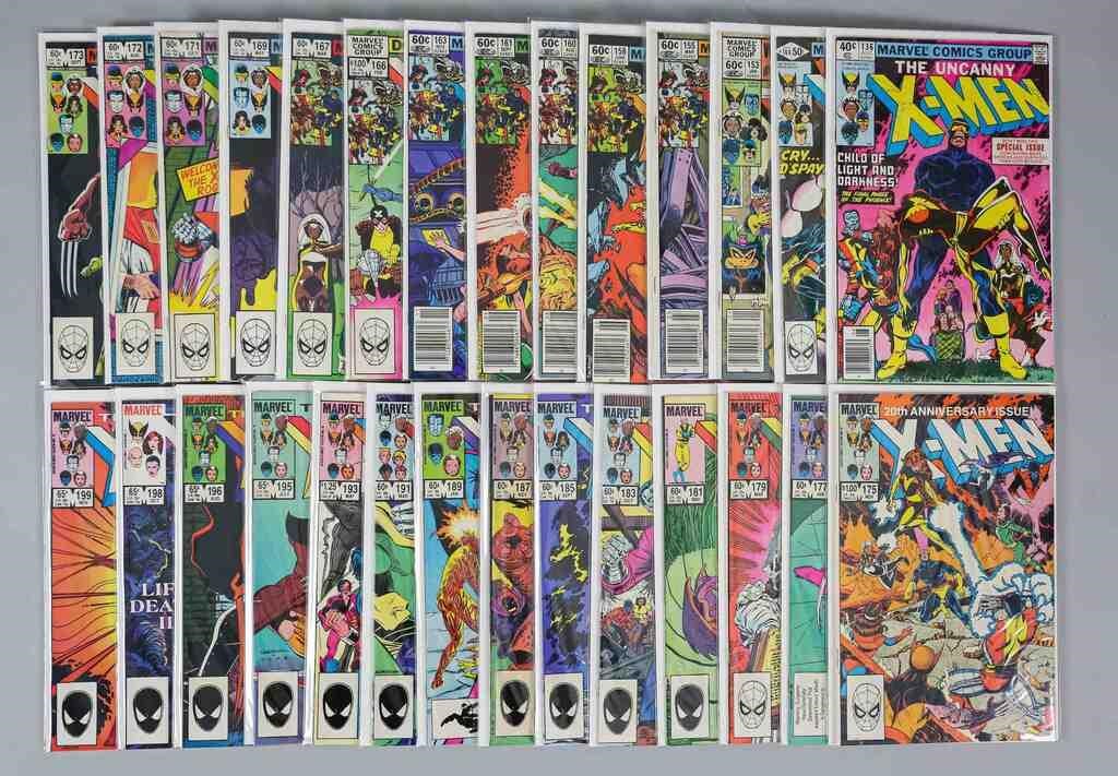 55 COMIC BOOKS X-MEN PHOENIX 1ST