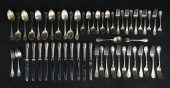 55 PIECES CHRISTOFLE MARLY SIL