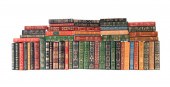 55VOL FINELY BOUND BOOKS WITH
