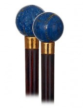 56. LAPIS LAZULI DRESS CANE -C
