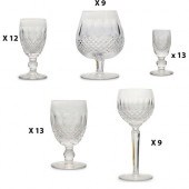(56 PC) WATERFORD GLASSWARE SE