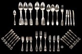 56 PCS. CONTINENTAL SILVER FLA
