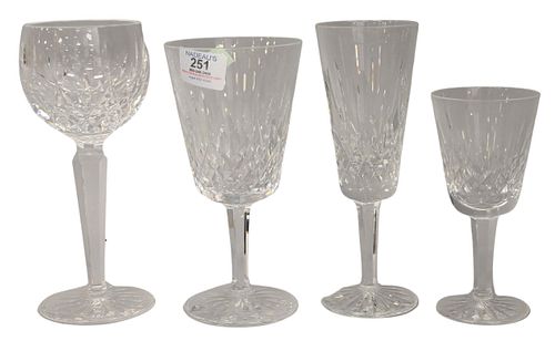 56 PIECE OF WATERFORD CRYSTAL