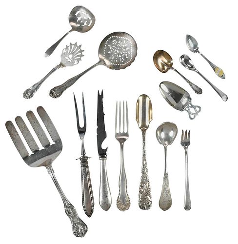 56 PIECES SILVER FLATWAREmost