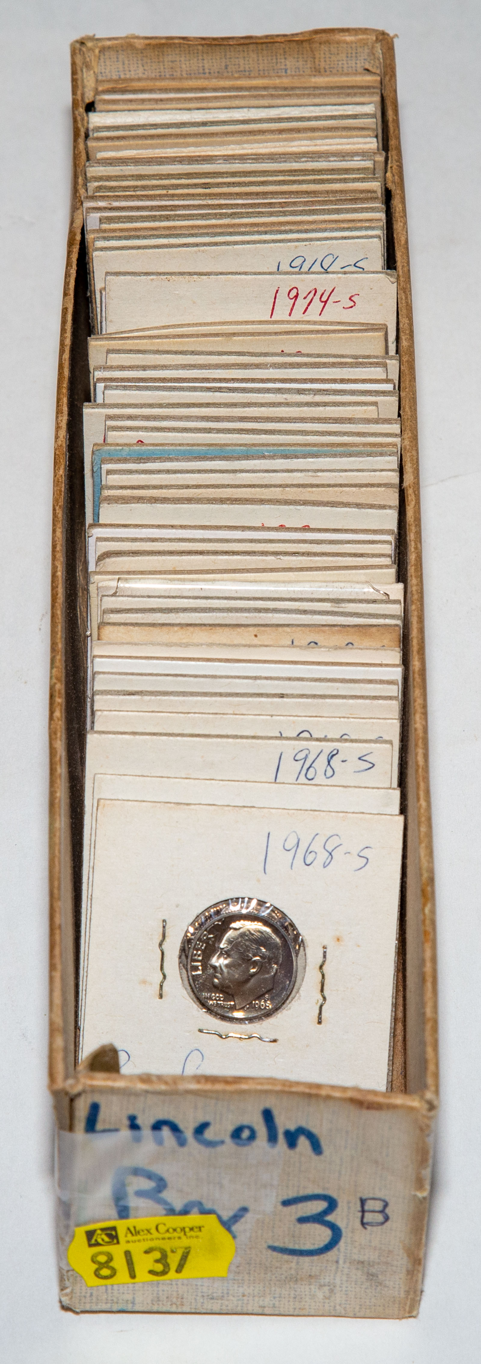56 PROOF DIMES & QUARTERS 68-S TO