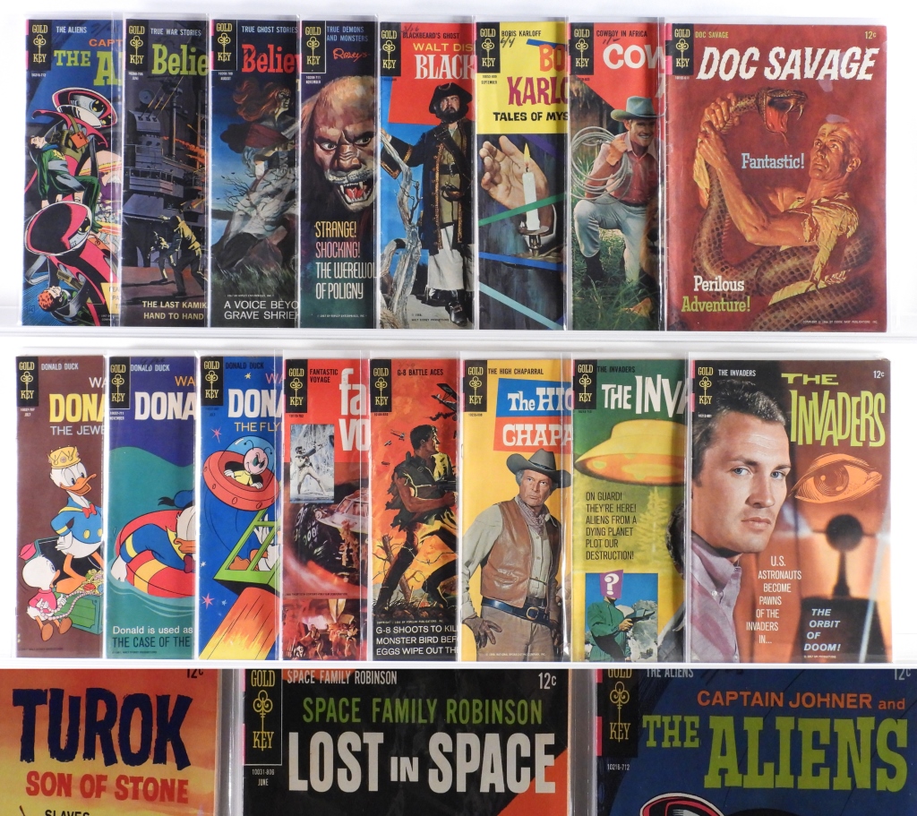 56PC GOLD KEY SILVER AGE COMIC